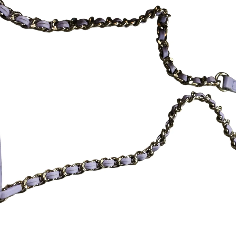 Steve Madden Light Purple Quilted Crossbody/Shoulder - Picture 3 of 6